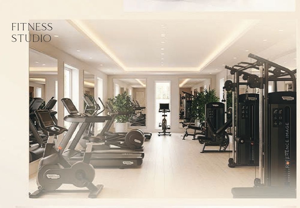 Fitness studio at Smart World Suites